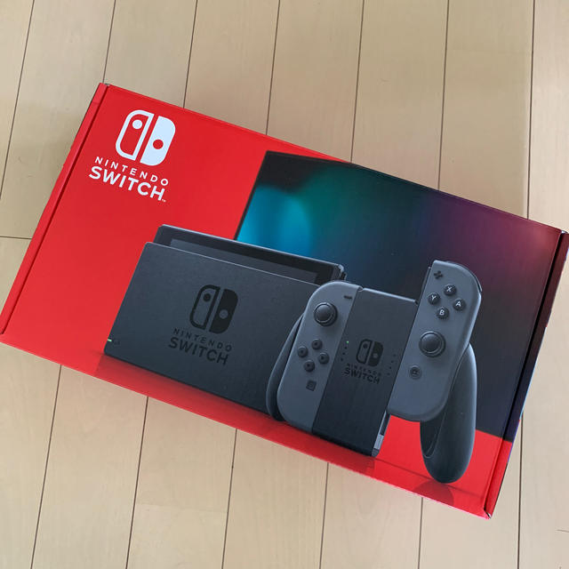 ニンテンドースイッチ 本体 グレー 新型エンタメ/ホビー