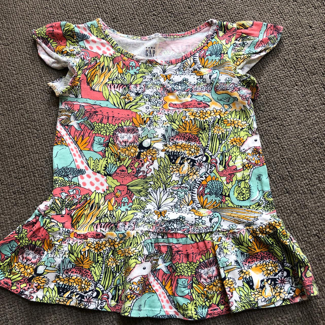 babyGAP(ベビーギャップ)のGAPベイビー　Tシャツワンピチュニック キッズ/ベビー/マタニティのベビー服(~85cm)(Ｔシャツ)の商品写真