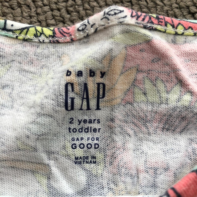 babyGAP(ベビーギャップ)のGAPベイビー　Tシャツワンピチュニック キッズ/ベビー/マタニティのベビー服(~85cm)(Ｔシャツ)の商品写真