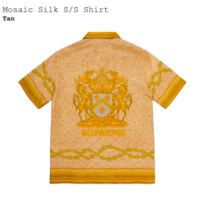 【確実正規品】超希少‼︎ Mosaic Silk S/S Shirt XL 1