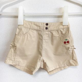 ミキハウス(mikihouse)のミキハウス ベビーショートパンツ ベージュ80(パンツ)