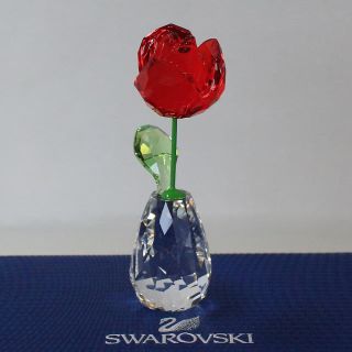 スワロフスキー(SWAROVSKI)のSWAROVSKI スワロフスキー　☆美品☆ フラワー　バラ(その他)