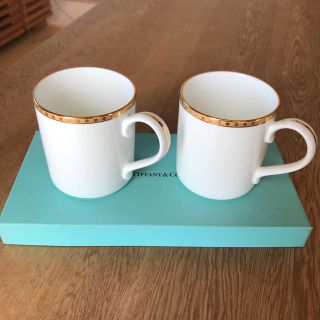 ティファニー(Tiffany & Co.)のティファニー　☆ペアマグカップ☆(グラス/カップ)