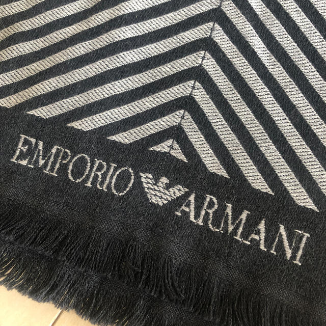 Emporio Armani(エンポリオアルマーニ)のアルマーニ　マフラー メンズのファッション小物(マフラー)の商品写真