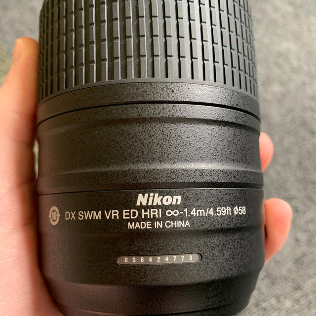 Nikon(ニコン)のNikon AF-S DX NIKKOR 55-300mm f/4.5-5.6G スマホ/家電/カメラのカメラ(レンズ(ズーム))の商品写真
