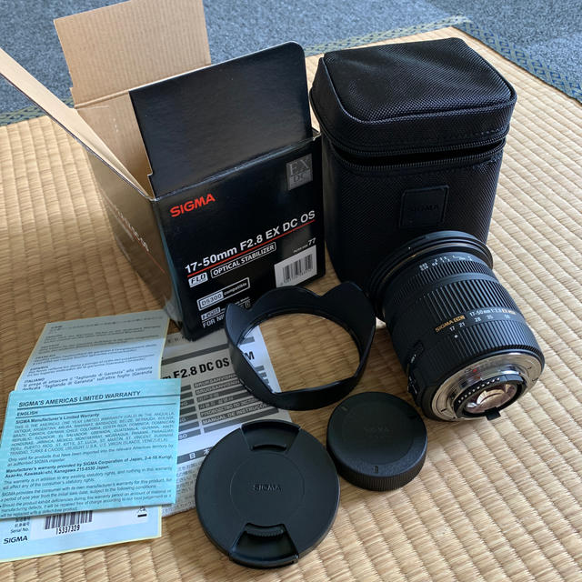 SIGMA 17-50mm F2.8 EX DC OS