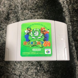 ニンテンドウ64(NINTENDO 64)のニンテンドー64ソフト　マリオゴルフ64(家庭用ゲームソフト)