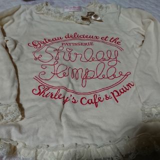 シャーリーテンプル(Shirley Temple)のシャーリーテンプル フリルリボン カットソー 90(Tシャツ/カットソー)