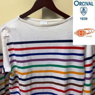 オーシバル(ORCIVAL)のBEAMS ビームス 別注 ORCIVAL オーシバル バスクシャツ 5 (L)(Tシャツ/カットソー(七分/長袖))