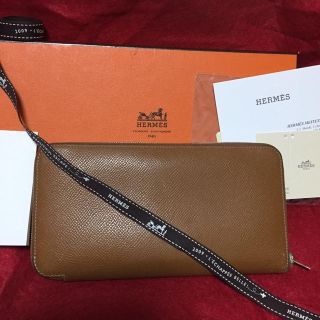 エルメス(Hermes)の【専用】エルメス アザップ シルクライン ラウンドファスナー 長財布(財布)