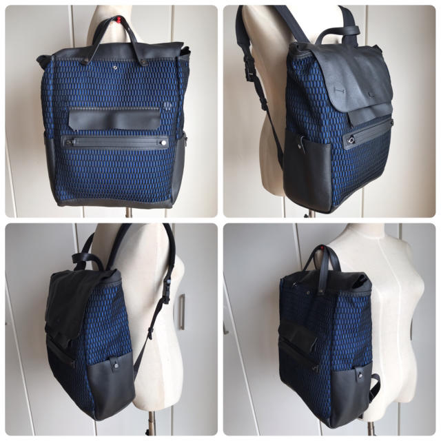 FURLA - フルラ FURLA 2wayバックパック SCUBA ブルー 新古品 FURLA - フルラ FURLA 2wayバックパック SCUBA ブルー 新古品