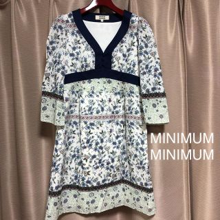 ミニマム(MINIMUM)のMINIMUM ワンピース(ひざ丈ワンピース)