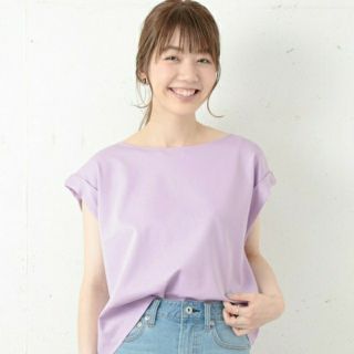 サニーレーベル(Sonny Label)のサニーレーベル シルケットスムースノースリーブ(カットソー(半袖/袖なし))