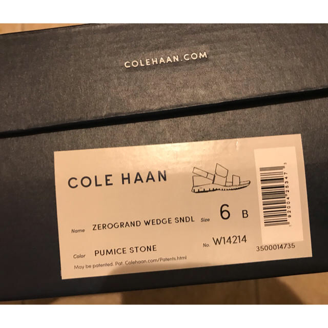 Cole Haan(コールハーン)のCOLE HAAN ゼログランド ウェッジ サンダル (白) レディースの靴/シューズ(サンダル)の商品写真