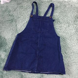 ザラ(ZARA)のZARA☆デニムサロペットスカート(その他)