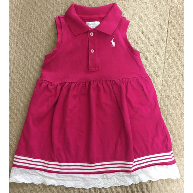 POLO RALPH LAUREN(ポロラルフローレン)のラルフローレン　ガールズ　ワンピース　24M キッズ/ベビー/マタニティのキッズ服女の子用(90cm~)(ワンピース)の商品写真