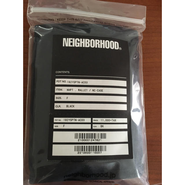 NEIGHBORHOOD(ネイバーフッド)の定価以下　NEIGHBORHOOD 財布 wallet black  レディースのファッション小物(財布)の商品写真