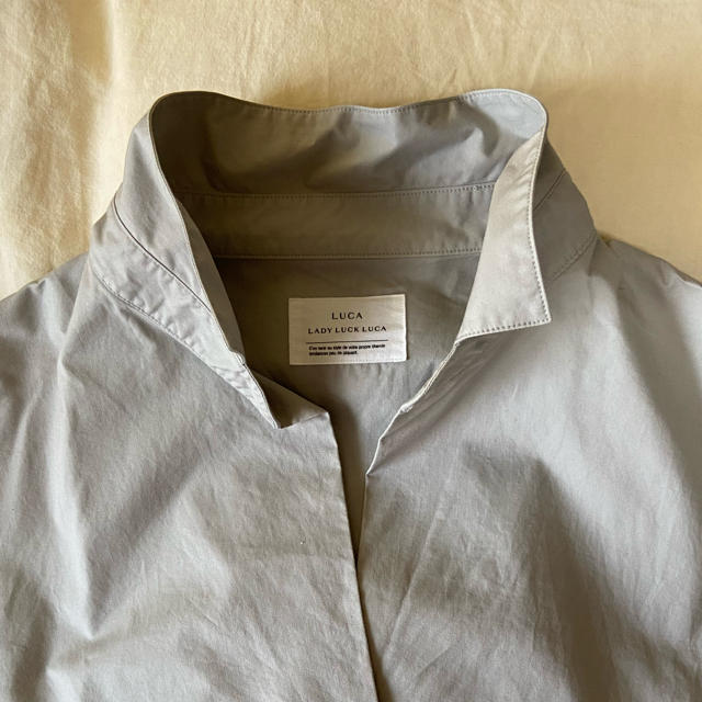 LUCA(ルカ)のLUCA ワイドシャツ レディースのトップス(シャツ/ブラウス(半袖/袖なし))の商品写真