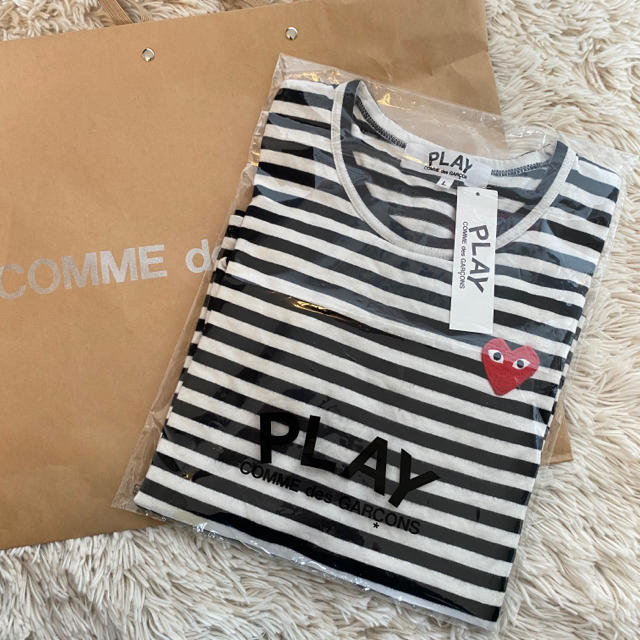 COMME des GARCONS(コムデギャルソン)の新品同様★コム・デ・ギャルソン ★入手困難 PLAY シャツ★  レディースのトップス(シャツ/ブラウス(長袖/七分))の商品写真