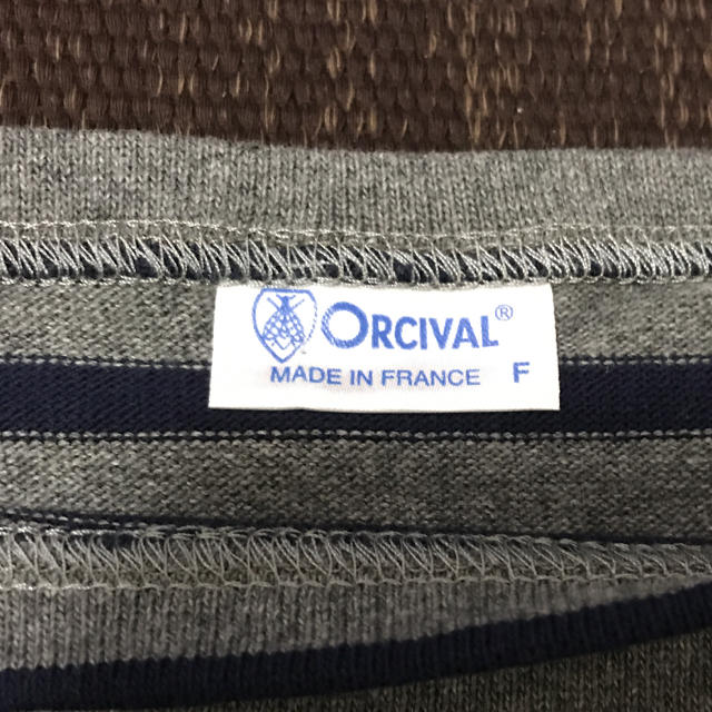 ORCIVAL(オーシバル)のORCIVAL ボーダーカットソー Tシャツ　5分袖　ボートネック レディースのトップス(カットソー(長袖/七分))の商品写真