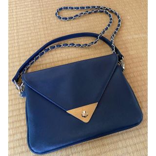 アズールバイマウジー(AZUL by moussy)のAZUL by moussy 紺色ショルダーバッグ(ショルダーバッグ)