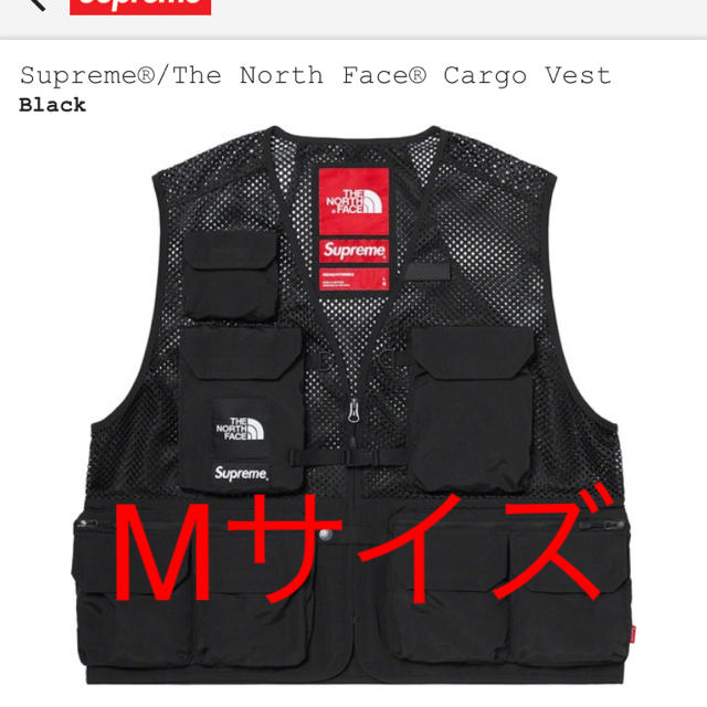 Mサイズ　Supreme®/The North Face® Cargo Vest