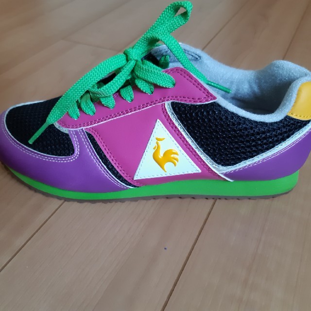 le coq sportif(ルコックスポルティフ)の最終値下げ💴le coq(ルコックスポルティフ)カラフルスニーカー レディースの靴/シューズ(スニーカー)の商品写真