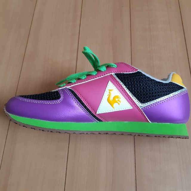 le coq sportif(ルコックスポルティフ)の最終値下げ💴le coq(ルコックスポルティフ)カラフルスニーカー レディースの靴/シューズ(スニーカー)の商品写真