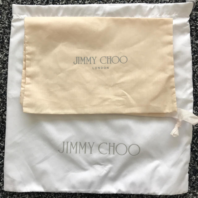 JIMMY CHOO(ジミーチュウ)のジミーチュウ靴袋4枚 レディースのバッグ(ショップ袋)の商品写真