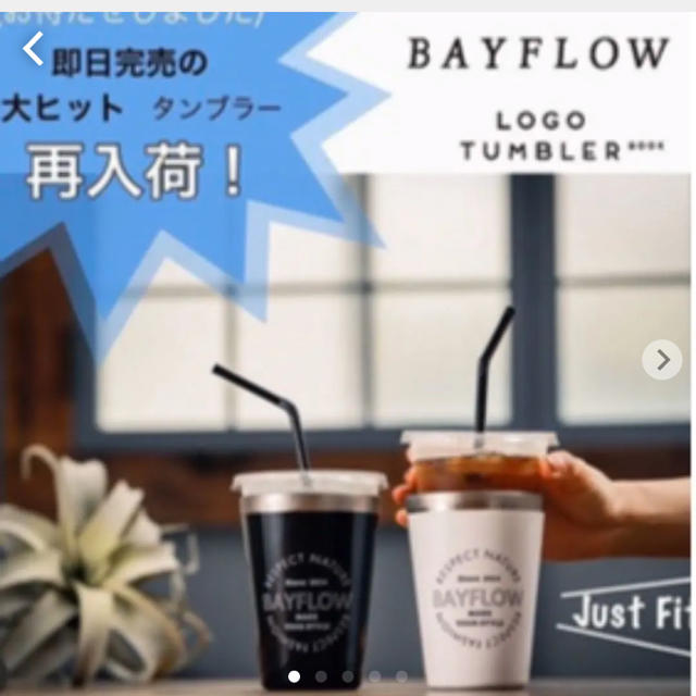 BAYFLOW(ベイフロー)のタンブラーベイフロー インテリア/住まい/日用品のキッチン/食器(タンブラー)の商品写真