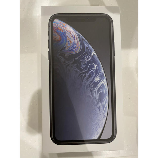 Apple(アップル)の【専用】【新品】iPhone XR BLACK 128GB スマホ/家電/カメラのスマートフォン/携帯電話(スマートフォン本体)の商品写真