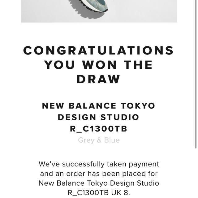 New Balance(ニューバランス)のNEW BALANCE TOKYO DESIGN STUDIO  メンズの靴/シューズ(スニーカー)の商品写真