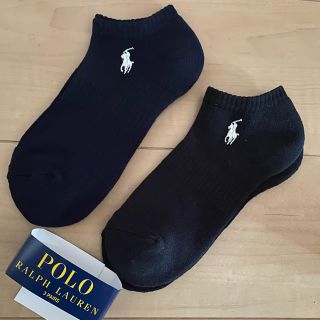 ポロラルフローレン(POLO RALPH LAUREN)の【新品・未使用】ラルフローレン　レディース ソックス　2足(ソックス)