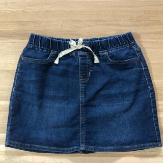 ギャップキッズ(GAP Kids)のGAP kids デニム　ストレッチ素材　ミニスカート155 ウエストゴム(スカート)