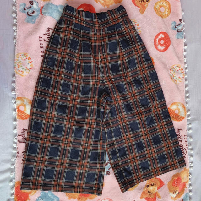GU(ジーユー)のワイドパンツ キッズ/ベビー/マタニティのキッズ服女の子用(90cm~)(パンツ/スパッツ)の商品写真
