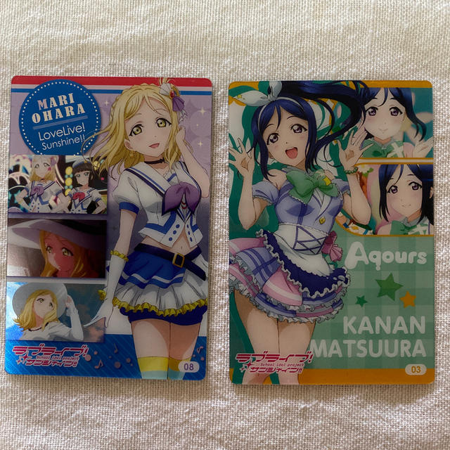 BANDAI(バンダイ)のラブライブ!サンシャイン‼︎ カード 3枚セット エンタメ/ホビーのアニメグッズ(カード)の商品写真