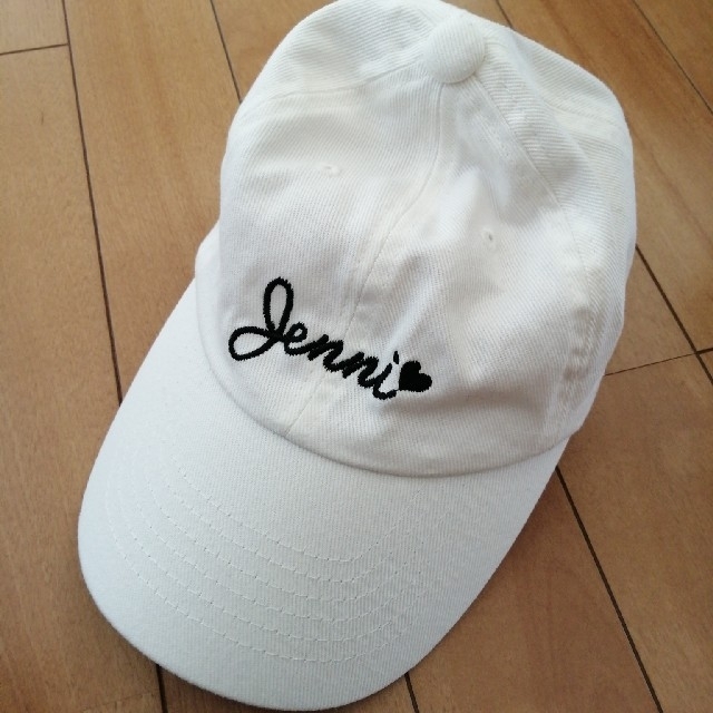 JENNI(ジェニィ)のシスタージェニー　キャップ　JENNI　ホワイト キッズ/ベビー/マタニティのこども用ファッション小物(帽子)の商品写真