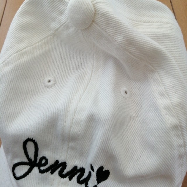 JENNI(ジェニィ)のシスタージェニー　キャップ　JENNI　ホワイト キッズ/ベビー/マタニティのこども用ファッション小物(帽子)の商品写真