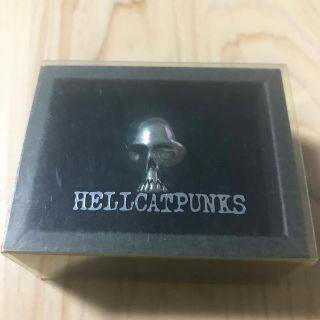 ヘルキャットパンクス(HELLCATPUNKS)のHELLCATPUNKS スカルリング 13号　シルバー　ヘルキャットパンクス(リング(指輪))