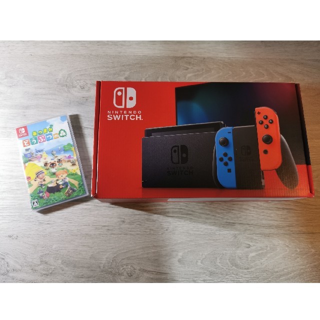 Nintendo Switch 本体 あつまれどうぶつの森セット！