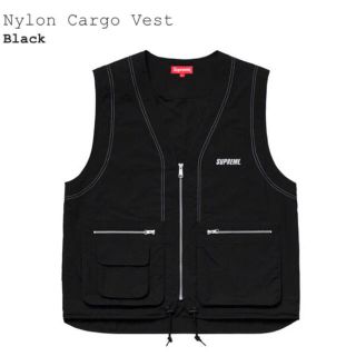 シュプリーム(Supreme)のsupreme 19ss Nylon Cargo Vest L(ベスト)