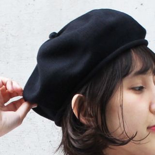 ドットアンドストライプスチャイルドウーマン(Dot&Stripes CHILDWOMAN)のチャイルドウーマン コットンつまみベレー(ハンチング/ベレー帽)