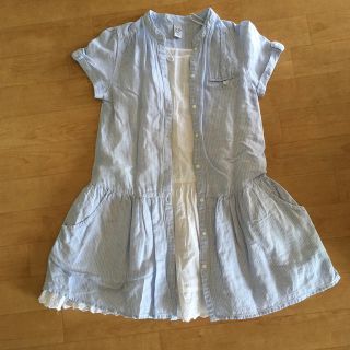 ザラキッズ(ZARA KIDS)の女児　used  Zara Kids ワンピース　インナー付き(ワンピース)