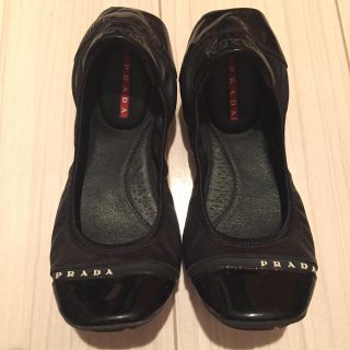 プラダ(PRADA)の【美品】PRADA 再値下げしました☆プラダ 格安‼️(バレエシューズ)