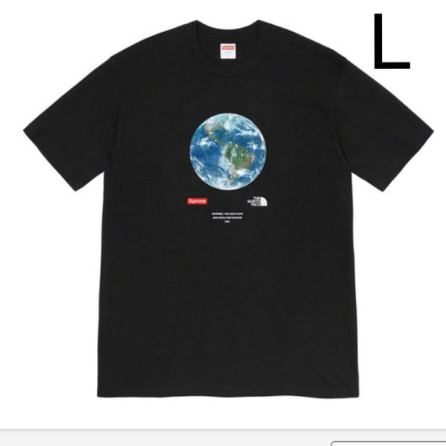 L Supreme®/The North Face® One World TeeBlackSIZE