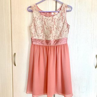 ミニマム(MINIMUM)の【美品】パーティードレス　ワンピース　結婚式(ひざ丈ワンピース)