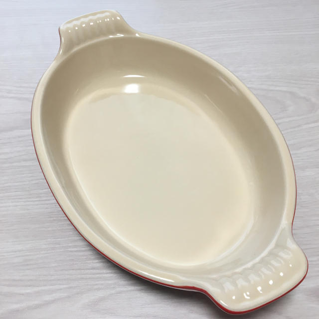 LE CREUSET(ルクルーゼ)のル・クルーゼ　グラタン皿 インテリア/住まい/日用品のキッチン/食器(食器)の商品写真