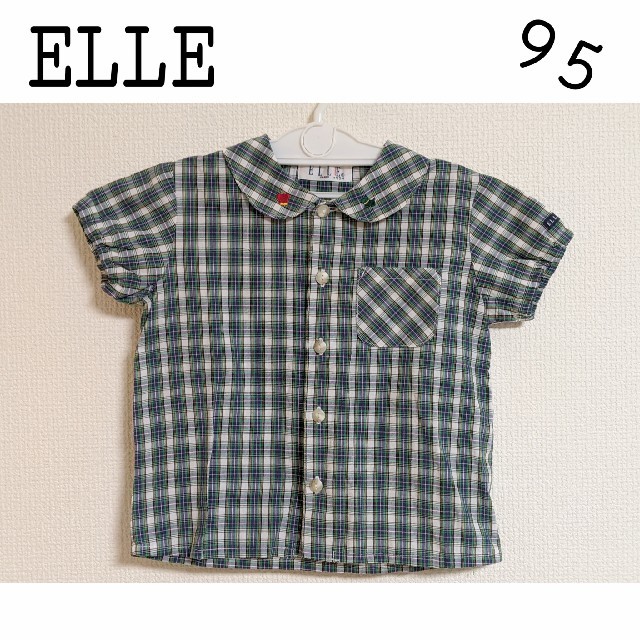 ELLE(エル)の◆ELLE ポロシャツ 95◆ キッズ/ベビー/マタニティのキッズ服女の子用(90cm~)(Tシャツ/カットソー)の商品写真