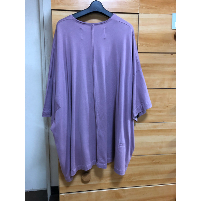 Dulcamara(ドゥルカマラ)のDulcamara square short sleeve tee purple メンズのトップス(Tシャツ/カットソー(半袖/袖なし))の商品写真