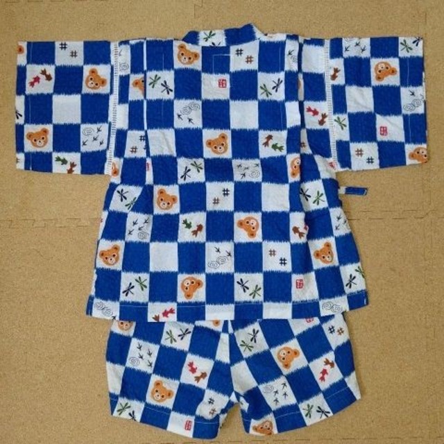 mikihouse(ミキハウス)のミキハウス 甚平 じんべい キッズ/ベビー/マタニティのキッズ服男の子用(90cm~)(甚平/浴衣)の商品写真